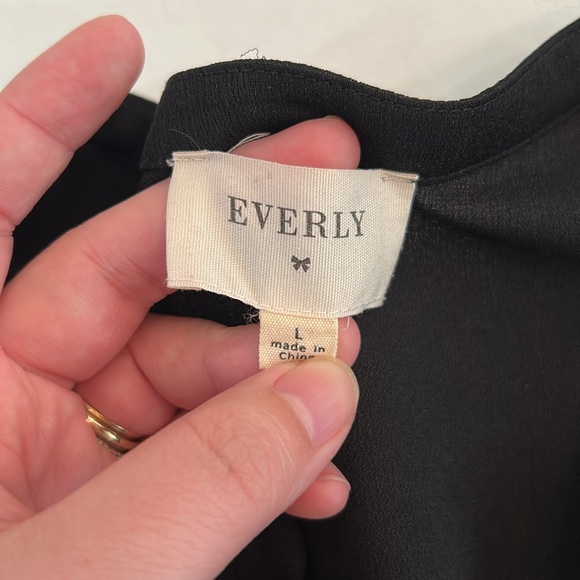 Everly Black Women's Blouse - Picture 2 of 7
